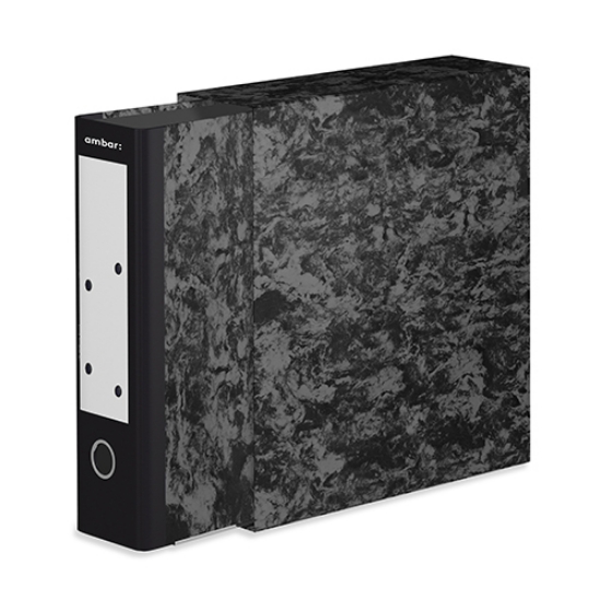 Imagem de PASTA ARQUIVO MORTO COM CAIXA DESMONTÁVEL A4 L80 AMBAR (50P-AZ-C )