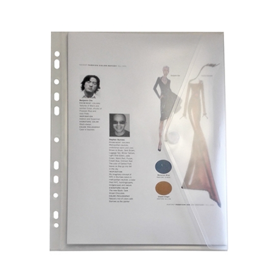 Imagem de  BOLSA ARQ. TIPO ENV. A4 C/FUROS C/VELCRO HFP 35361 BRANCA