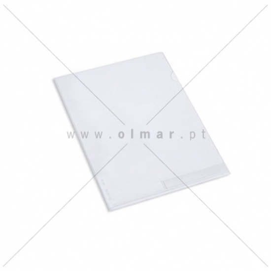 Imagem de BOLSA ARQUIVO EM L A4 PVC AMBAR IDEAS 10PVC 220X305MM TRANSPARENTE