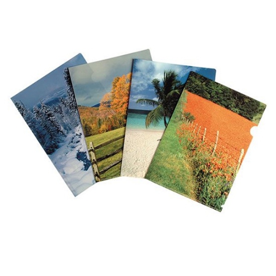 Imagem de  BOLSA ARQUIVO EM L A4 VIQUEL 149291 FANTASIA (4 ESTAÇÕES)