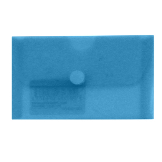 Picture of BOLSA ARQUIVO PARA CARTÕES 105X65MM COM VELCRO FEGOL E108 AZUL