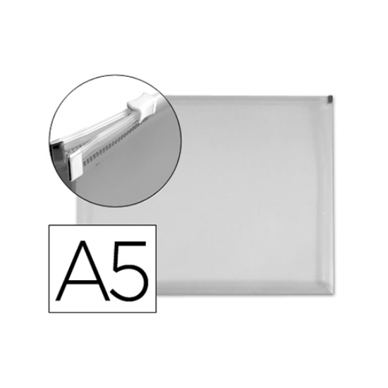 Imagem de BOLSA ARQUIVO ZIPPER FOLDER A5 TRANSPARENTE´