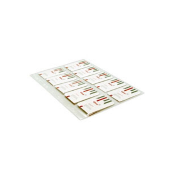 Imagem de BOLSA CATÁLOGO A4 10 DIVISÓRIAS PARA CARTÕES VISITA FEGOL (3070)