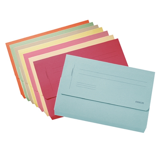 Imagem de BOLSA TIPO ENVELOPE A4 CARTÃO ESSELTE ROSA 15842