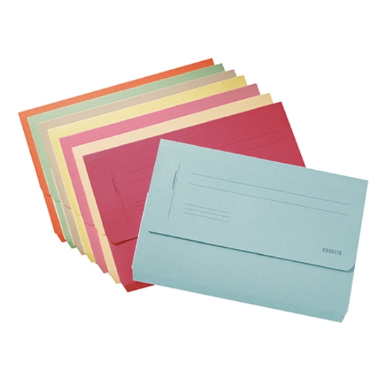 Imagem de BOLSA TIPO ENVELOPE A4 CARTÃO ESSELTE VERDE 15844