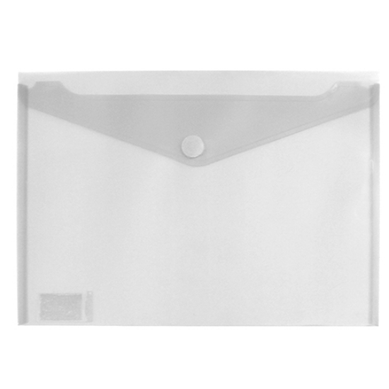 Imagem de BOLSA TIPO ENVELOPE A4 COM VELCRO FEGOL E106 TRANSPARENTE