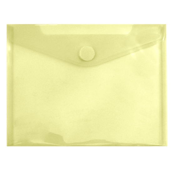 Imagem de BOLSA TIPO ENVELOPE A5 COM VELCRO FEGOL E107 AMARELA