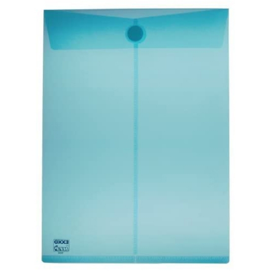 Imagem de BOLSA TIPO SACO A4 90026 COM FECHO VELCRO AZUL