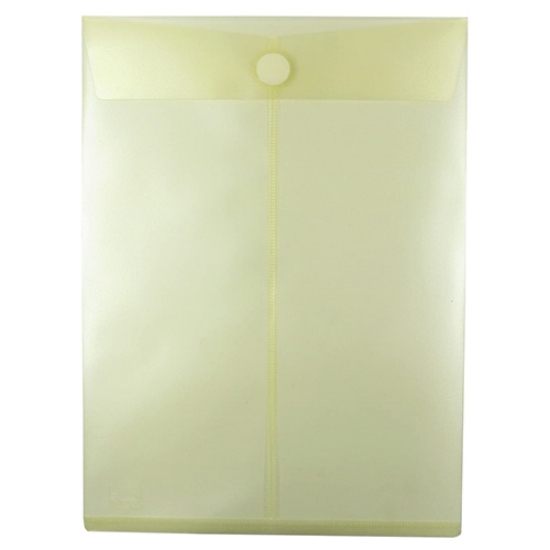 Imagem de BOLSA TIPO SACO A4 90053 COM FECHO VELCRO AMARELA