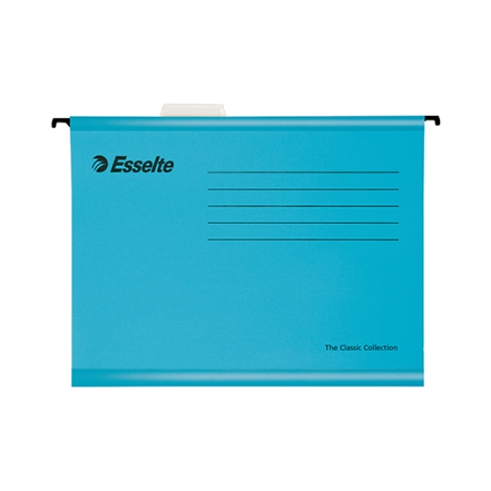 Imagem de BOLSA SUSP. HORIZ. VISOR CURTO 33CM ESSELTE 90311 AZUL