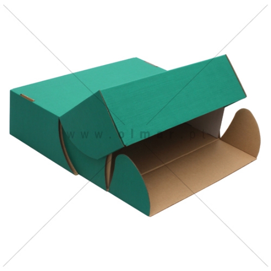 Imagem de CAIXA TIPO FRANCES CX0 ALMAÇO ECON. L10CM VERDE