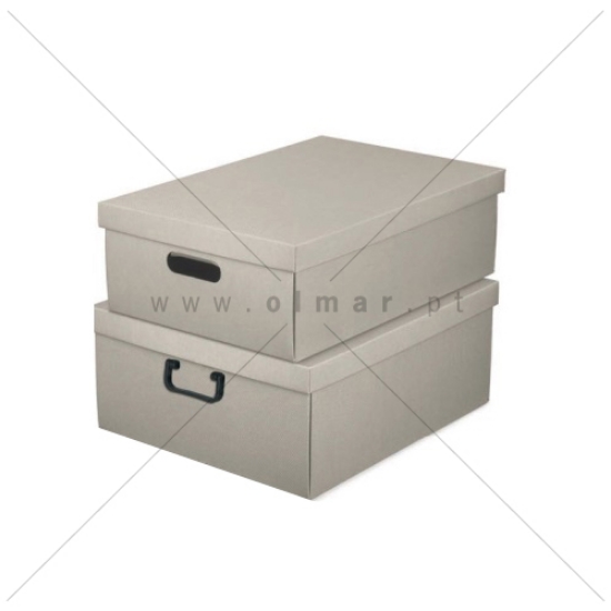 Imagem de CX. C/TAMPA 460X400X190 TUTTO A POSTO TORTORA REF.36145R