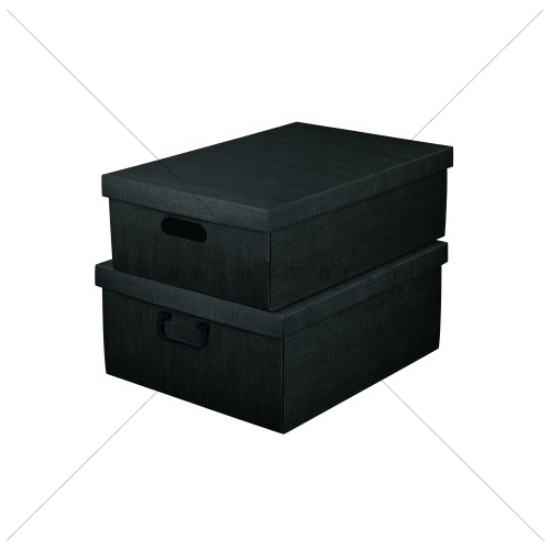 Imagem de CX. C/TAMPA 500X340X160 TUTTO A POSTO SETA NERO REF.17100R