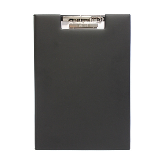 Imagem de CAPA BLOCO A4 COM MOLA ROMA 255 PRETA COM BLOCO