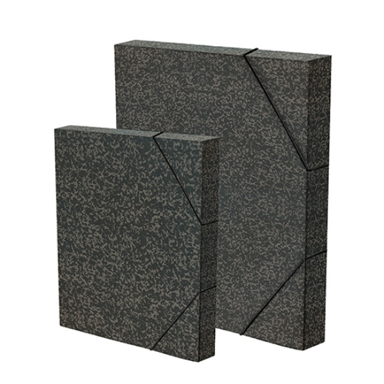 Imagem de CAPA COM ELÁSTICOS FIBRA A3 L30 PAJORY 1009/3 PRETA