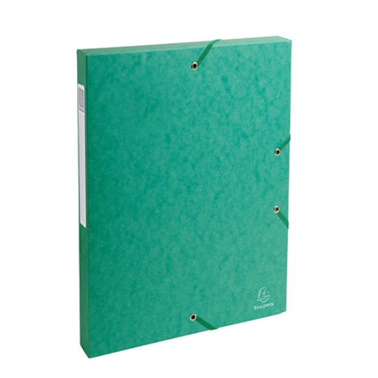 Imagem de CAIXA PROJECTOS A4 L25 EXACOMPTA NATURE VERDE (50303E)