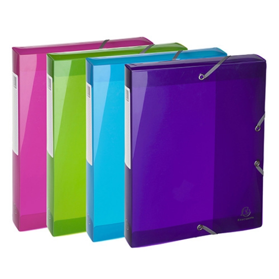 Imagem de CAIXA PROJECTOS A4 L40 PP EXACOMPTA IDERAMA SORT.(59780E)