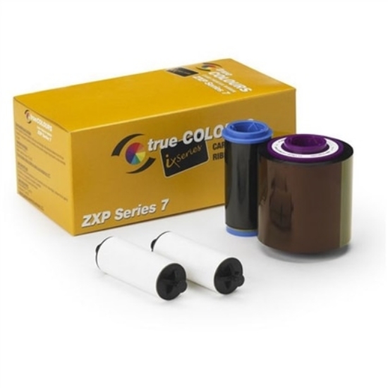 Imagem de Cassete fita cores YMCKO p/Zebra ZXP7