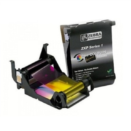 Imagem de Cassete Fita Cores 5 Painéis p/ Zebra ZXP1