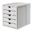 Imagem de DISTRIBUIDOR 5 GAVETAS HAN SYSTEM BOX 1450-11 CINZA FECHADO
