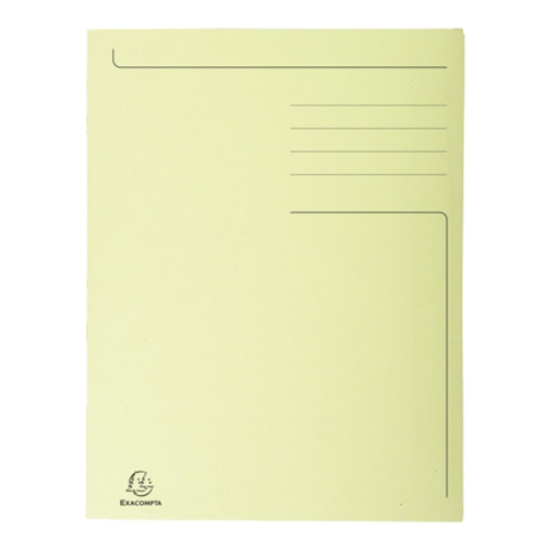 Imagem de DOSSIER EXACOMPTA A4 CLA 280GR COM 3 ABAS AMARELO (449005E)