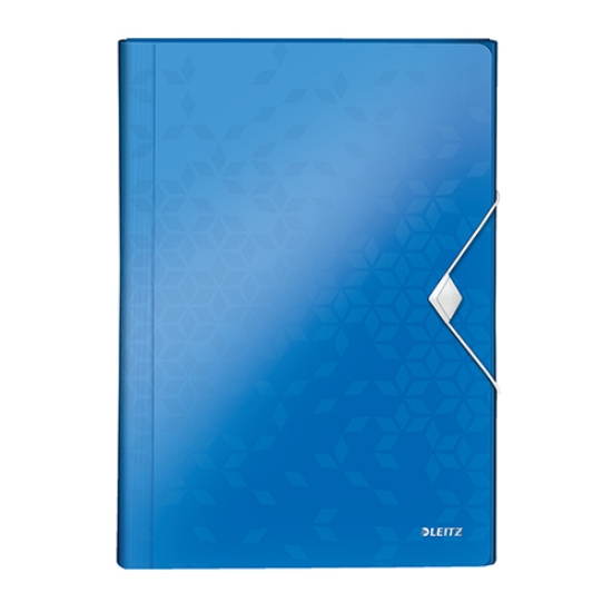 Imagem de PASTA ACORDEAO LEITZ WOW 45890136 C/6 SEP. PP AZUL