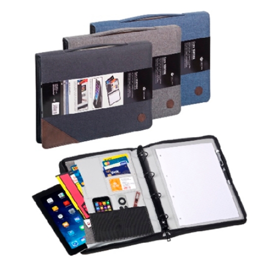 Imagem de PASTA DOCUMENTOS A4 4 ARGOLAS CARCHIVO VENTURE CINZA ESCURO (24220008)