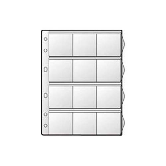 Imagem de BOLSA ARQUIVO NUMISMÁTICA ROMA 351 PLÁSTICO 0.25MIC PARA 12 MOEDAS