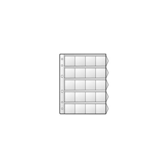 Imagem de  BOLSA ARQUIVO NUMISMÁTICA ROMA 352 PLÁSTICO 0.25MIC PARA 20 MOEDAS