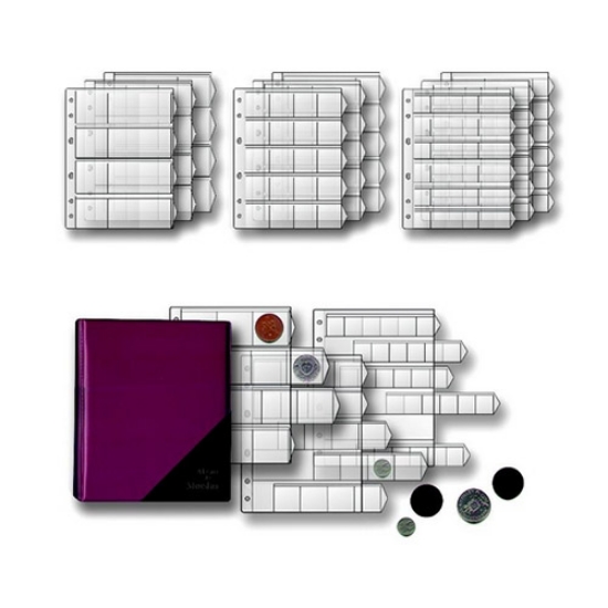Imagem de CAPA NUMISMÁTICA ROMA 350 ELYCALF 4/25 (230X270X40MM)