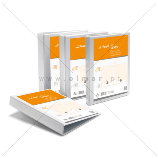 Imagem de PASTA CATALOGO A4 L40 2ARG. BRANCA FEGOL REF.73040