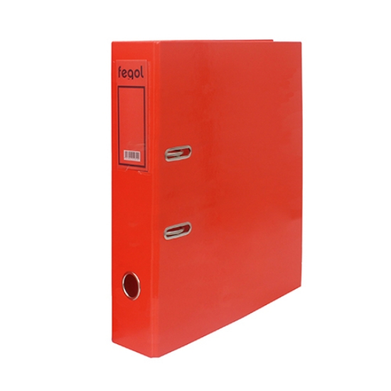 Picture of PASTA ARQUIVO A4 FEGOL L80 LISA VERMELHA