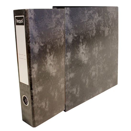 Imagem de PASTA ARQUIVO COM CAIXA A4 FEGOL L/E 300/40 NUVEM