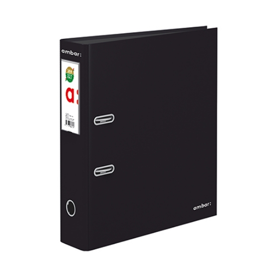 Imagem de PASTA ARQUIVO A4 AMBAR L80 LISA PRETO