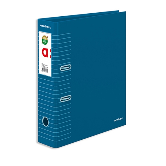Imagem de PASTA ARQUIVO A4 AMBAR L80 RISCAS AZUL