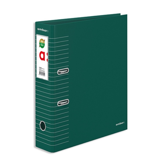 Imagem de PASTA ARQUIVO A4 AMBAR L80 RISCAS VERDE
