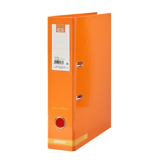 Imagem de PASTA ARQUIVO A4 CLASSIC STRIPES L80 LISA LARANJA (39719)