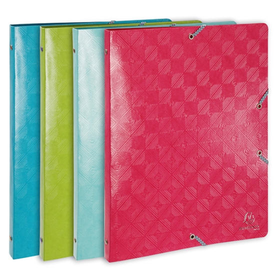 Imagem de PASTA ARQUIVO A4 EXACOMPTA L15 4ARGOLAS SORTIDO 51220ET