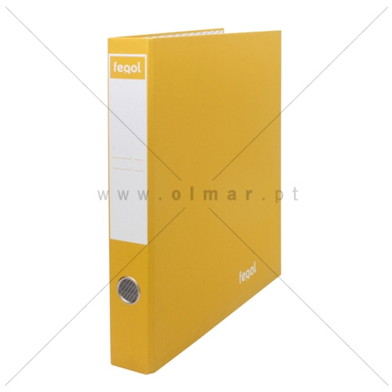 Imagem de PASTA ARQUIVO A4 FEGOL L/E 300/40 AMARELA