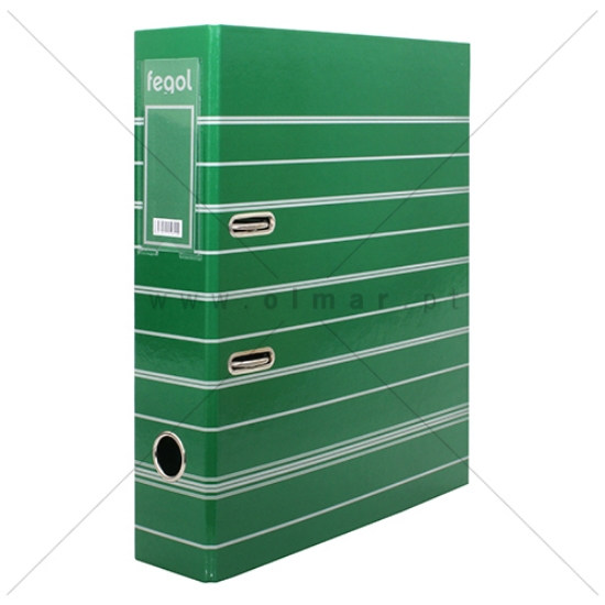 Imagem de PASTA ARQUIVO A4 FEGOL L80 RISCAS VERDE