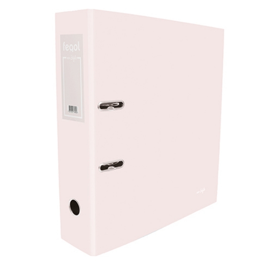 Imagem de PASTA ARQUIVO A4 FEGOL NEO:STYLE L80 PASTEL ROSA