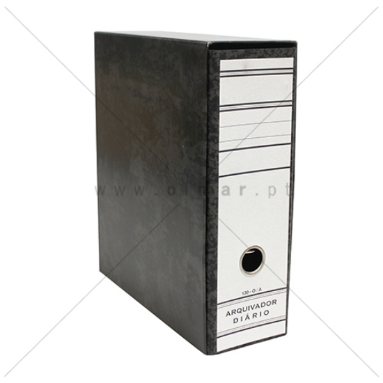 Imagem de PASTA ARQUIVO COM CAIXA FÓLIO FEGOL 250/80 FIBRA NUVEM