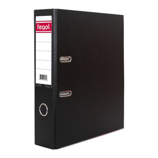 Imagem de PASTA ARQUIVO PP A4 FEGOL L80 PRETA