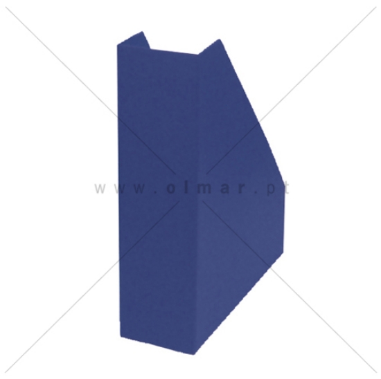 Imagem de PORTA-REVISTAS CARTÃO FORRADO L8CM FEGOL AZUL
