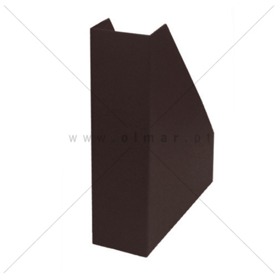 Imagem de PORTA-REVISTAS CARTÃO FORRADO L8CM FEGOL PRETO