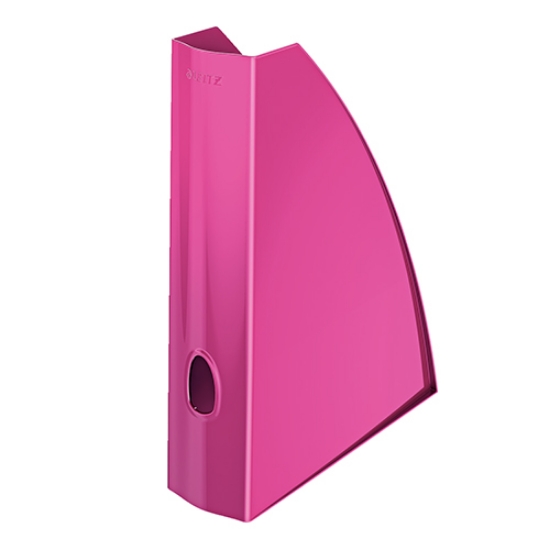 Imagem de PORTA-REVISTAS PLÁSTICO LEITZ WOW 52771023 L60 ROSA