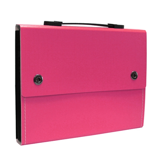 Imagem de MALA PORTFOLIO C/12DIV. FEGOL RE:STYLE 073161 ROSA