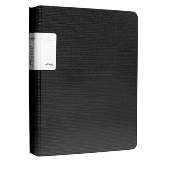 Imagem de PORTFOLIO A4 30 BOLSAS FEGOL RE:STYLE 073123 PRETA