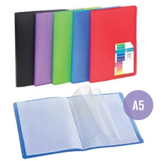 Imagem de PORTFÓLIO A5 30 BOLSAS CARCHIVO PP SORTIDO (50153099)