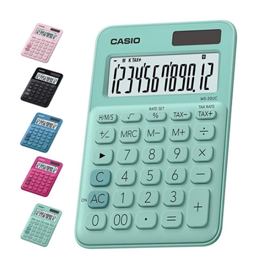 Imagem de CALCULADORA DE SECRETÁRIA CASIO MS-20UC